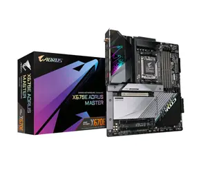 GIGABYTE X670E AORUS MASTER / AMD X670 / DDR5 / SATA III RAID / USB / GLAN / M.2 / sc.AM5 / ATX