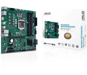 ASUS PRO Q570M-C / Intel Q570 / LGA 1200 / 4x DDR4 / 1xx PCIe x16 / 1x GLAN / mATX