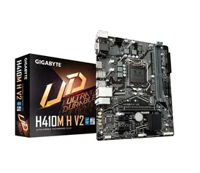 GIGABYTE H410M H V2 / H410 / LGA 1200 / 2x DDR4 / 1x PCIEx16 / 1x LAN / m-ATX
