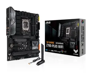 ASUS TUF GAMING Z790-PLUS WIFI  / Z790 / LGA 1700 / 4x DDR5 / PCIEx16 / 1x 2.5GLAN / Wi-Fi / ATX