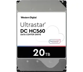 WD Ultrastar DC HC560 20TB / HDD / 3.5" SATA III / 7 200 rpm / 512MB cache / 5y