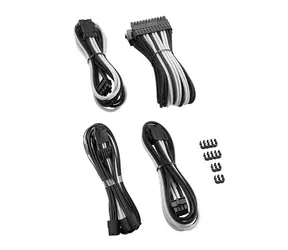 CableMod PRO ModMesh prodlužovací set černo-bílá