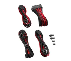 CableMod PRO ModMesh prodlužovací set černo-červená