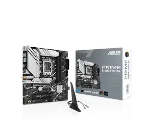 ASUS PRIME B760M-A WIFI D4 / B760 / LGA 1700 / 4x DDR4 / PCIEx16 / 1x 2.5GLAN / mATX