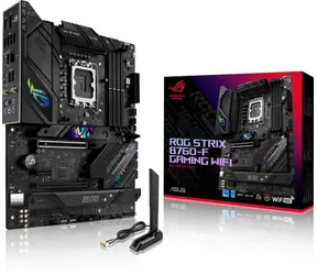 ASUS ROG STRIX B760-F GAMING WIFI / B760 / LGA 1700 / 4x DDR5 / PCIEx16 / 1x 2.5GLAN / ATX