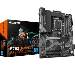 GIGABYTE B760 GAMING X AX DDR4 / B760 / LGA 1700 / 4x DDR4 / PCIEx16 / 1x 2.5GLAN / ATX