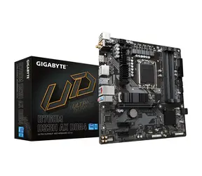 GIGABYTE B760M DS3H AX DDR4 / B760 / LGA 1700 / 4x DDR4 / PCIEx16 / 1x 2.5GLAN / Wi-Fi / mATX