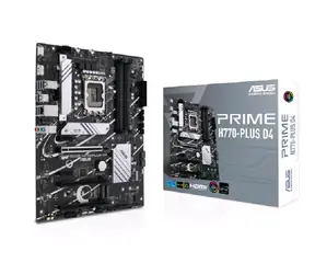 ASUS PRIME H770-PLUS D4 / H770 / LGA1700 / 4x DDR4 / PCIEx16 / 2.5GLAN / ATX