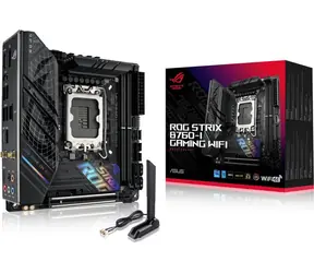 ASUS ROG STRIX B760-I GAMING WIFI / B760 / LGA1700 / 2x DDR5 / PCIEx16 / GLAN / mITX