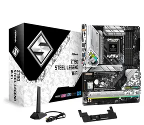 ASRock Z790 Steel Legend WIFI / Z790 / LGA 1700 / 4x DDR5 / PCIEx16 / 1x 2.5GLAN / ATX