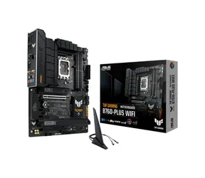ASUS TUF Gaming B760-PLUS WIFI / B760 / LGA 1700 / 4x DDR5 / PCIEx16 / 1x 2.5GLAN / Wi-Fi / ATX