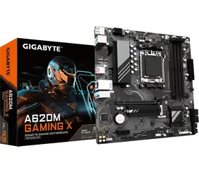 GIGABYTE A620M GAMING X / AMD A620 / DDR5 / SATA III / USB / GLAN / M.2 / sc. AM5 / mATX