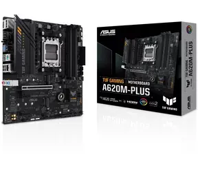 ASUS TUF GAMING A620M-PLUS / AMD A620 / DDR5 / SATA III RAID / USB / 2.5GLAN / M.2 / sc.AM5 / m-ATX