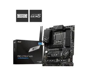MSI PRO Z790-P WIFI / Z790 / LGA 1700 / 4x DDR5 / PCIEx16 / 1x 2.5GLAN/  Wi-Fi / ATX