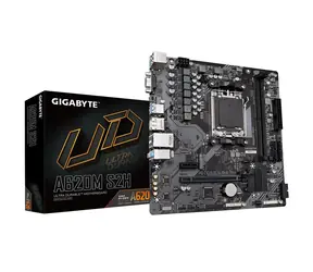 GIGABYTE A620M S2H / A620M / AM5 / 2x DDR5 / 4x SATA III / 6x USB / 1x PCIE x16 / 1x GLAN / 1x M.2 / mATX