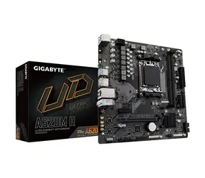 GIGABYTE A620M H / A620M / AM5 / 2x DDR5 / 4x SATA III / 6x USB / 1x PCIE x16 / 1x GLAN / 1x M.2 / mATX