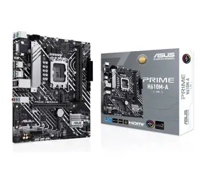 ASUS PRIME H610M-A-CSM / H610 / LGA 1700 / 2x DDR5 / 1x PCIEx16 / 1x GLAN / mATX