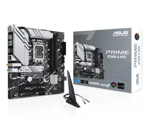ASUS PRIME B760M-A WIFI / B760 / LGA 1700 / 4x DDR5 / 3x PCIEx16 / 1x 2.5GLAN / WIFI / mATX
