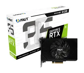 PALIT GeForce RTX 3050 Storm X 8GB / 1552 - 1777 MHz / 8GB GDDR6 / 128-bit / 1x DVI + 1x HDMI + 1x DP / 115W (6)