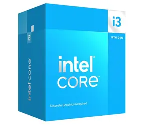 Intel Core i3-14100F @ 3.5GHz / TB 4.7GHz / 4C8T / L3 12MB / Bez VGA / Raptor Lake Refresh / 110W