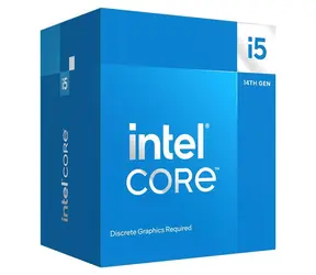Intel Core i5-14400F @ 2.5GHz / TB 4.7GHz / 10C16T / L3 20MB / Bez VGA / Raptor Lake Refresh / 148W