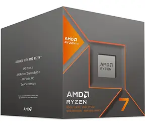 AMD RYZEN 7 8700G @ 4.2GHz / Turbo 5.1GHz / 8C16T / L2 8MB L3 16MB / AM5 / Zen 4 / 65W