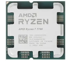 AMD RYZEN 7 7700 @ 3.8 GHz - TRAY / Turbo 5.3GHz / 8C16T / L2 8MB L3 32MB / AM5 / Zen 4 / 65W
