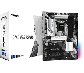 ASRock B760 Pro RS/D4 / LGA 1700 / 4x DDR4 / 2x PCIex16 / 2.5GLAN / ATX