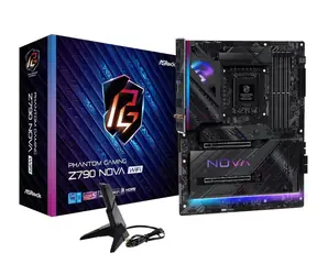 ASRock Z790 Nova WiFi / LGA 1700 / 4x DDR5 / 2x PCIex16 / 2..5GLAN / Wi-Fi / BT / ATX