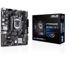 ASUS PRIME H510M-E R2.0 / H510 / LGA1200 / 2x DDR4 / PCIEx16 / 1x GLAN / mATX