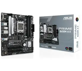 ASUS PRIME B650M-A II CSM / B650 / AM5 / 4x DDR5 / PCIEx16 / 1x 2.5GLAN / mATX