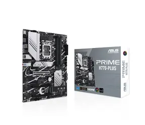 ASUS PRIME H770-PLUS / H770 / LGA 1700 / 4x DDR5 / PCIEx16 / 1x 2.5GLAN / ATX