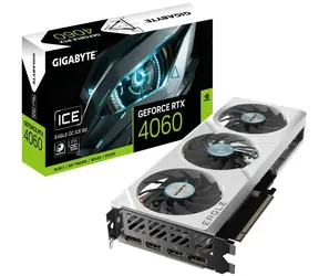 GIGABYTE RTX 4060 Eagle OC 8GB / 1830 - 2505 MHz / 8GB GDDR6 / 128-bit / 2x HDMI + 2x DP / 115W / (8)