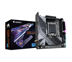 GIGABYTE B760I AORUS PRO / B760I / LGA1700 / 2x DDR5 / PCIEx16 / 1x 2.5GLAN / mITX