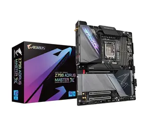 GIGABYTE Z790 AORUS MASTER X / Z790 / LGA1700 / 4x DDR5 / PCIEx16 / 1x 10GLAN / ATX