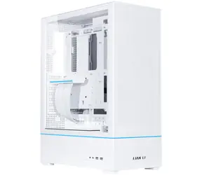Lian Li SUP01X Midi-Tower bílá / mATX / mini-ITX / ATX / 2x USB-A 3.0 + USB-C 3.1 / bez zdroje / průhledná bočnice