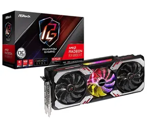 ASRock Radeon RX 6800 XT Phantom Gaming 16G OC / 1875 -2310 MHz / 16GB D6 / 256-bit / HDMI + 3x DP / (8+8+8)