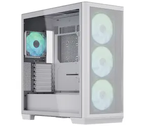 APNX C1 Mid-Tower ATX Case bílá / ATX / 4x 120mm ARGB / bez zdroje / průhledná bočnice