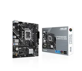 ASUS PRIME H610M-K D4 ARGB / H610 / 2x DDR5 / PCIEx16 / 1GLAN / mATX