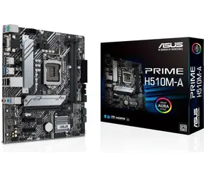 ASUS PRIME H510M-A R2.0 / H470 / 2x DDR4 / PCIEx16 / 1GLAN / mATX