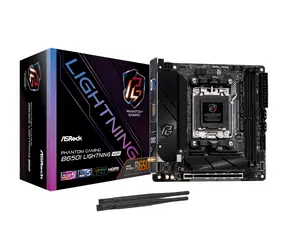 ASRock B650I Lightning WiFi / B650 / 2x DDR5 / PCIEx16 / 2.5GLAN / Wi-Fi / mini-ITX
