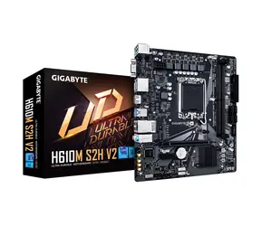 GIGABYTE H610M S2H V2 / H610M / LGA1700 / 2x DDR5 / PCIEx16 / 1xGLAN / micro-ATX