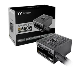 THERMALTAKE Smart BX3 550W černá / ATX 3.1 / 550W / 120mm ventilátor / 80PLUS Bronze