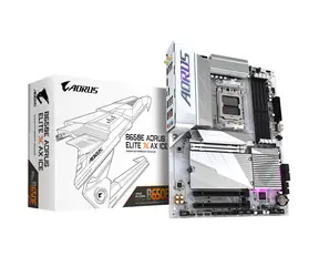 GIGABYTE B650E AORUS ELITE X AX ICE / B650 / AM5 / 4xDDR5 / PCIEx16 / 1x 2.5GLAN / Wi-Fi / ATX