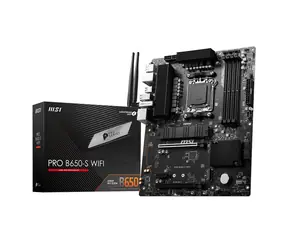 MSI PRO B650-S WIFI / B650 / AM5 / 4x DDR5 / PCIEx16 / 2.5GLAN / Wi-Fi / ATX