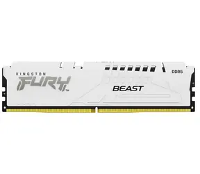 Kingston FURY Beast White 16GB (1x 16GB) 6000MHz / DDR5 / CL36 / DIMM / 1.35V / EXPO