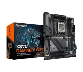 GIGABYTE X870 GAMING X WIFI7 / AMD X870 / DDR5 / SATA III RAID / USB / 2.5GLAN / M.2 / sc.AM5 / ATX