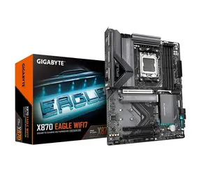 GIGABYTE X870 EAGLE WIFI7 / AMD X870 / DDR5 / SATA III RAID / USB / 2.5GLAN / M.2 / sc.AM5 / ATX