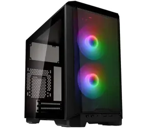 PHANTEKS Eclipse P200A D-RGB černá / Mini-ITX / 1x USB-C 3.1 / 2x USB-A 3.0 / 2x 120mm / bez zdroje / průhledná bočnice