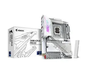 GIGABYTE Z890 AORUS PRO ICE / Z890 / LGA 1851 / 4x DDR5 / PCIex16 / 5GLAN / ATX